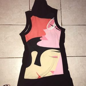 custo barcelona turtleneck dress